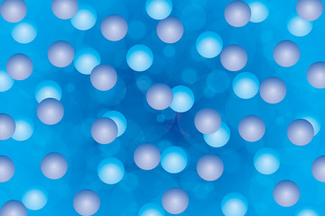 背景素材壁紙(球体多数と淡い光彩)