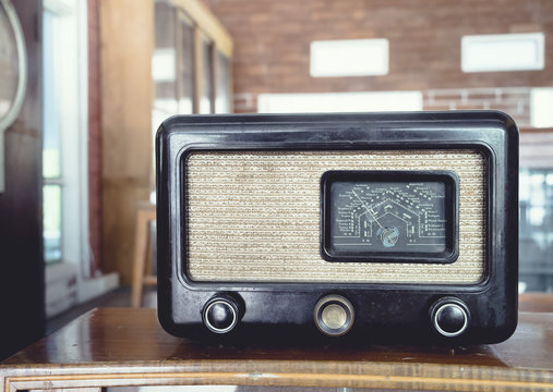 Retro Radio vintage object