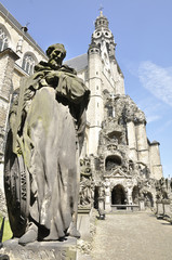 Fototapeta premium Saint Charles Borromeo church, Antwerp Belgium
