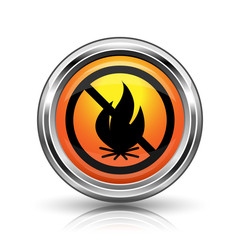 Fire forbidden icon