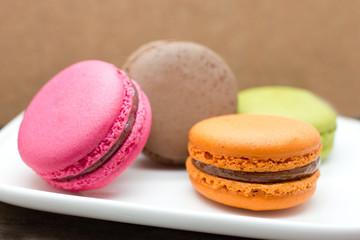 French macaroon.