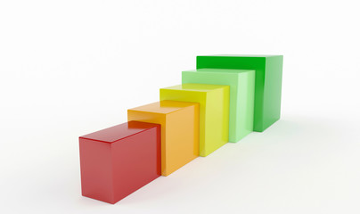 Business chart - colorful - Success