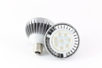 bulb on white background