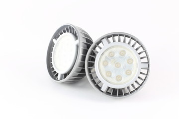 bulb on white background