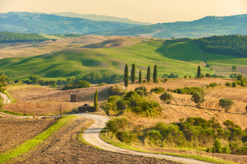 Gorgeous and full of serenity landscape of Tuscany, Italy