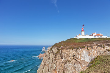 Fototapeta na wymiar Beautiful view of Cabo da Roca, (Portugal)