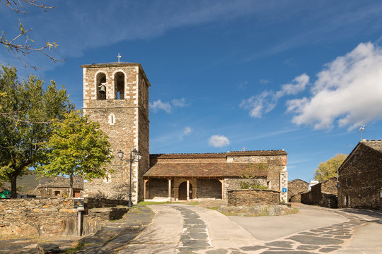 Church of Campillo de Ranas, Guadalajara, Spain