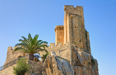 Castle of Roseto Capo Spulico. Calabria. Italy.
