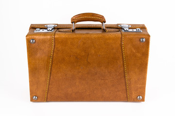 Brauner Retro Koffer