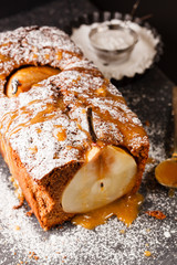 winter pear cake