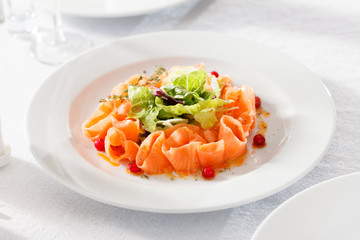 fish carpaccio