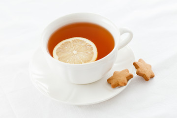 tea with cookies