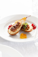 baked pear