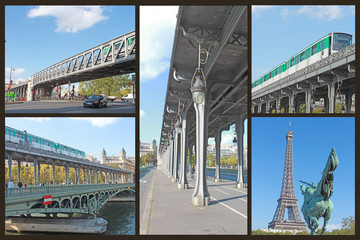 Paris pont Birhakeim