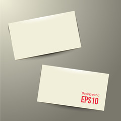 template white  Business card