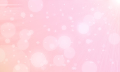 Abstract christmas background with snow and Bokeh