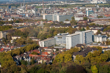Obraz premium Krankenhaus Ludwigshafen Klinikum Ludwigshafen