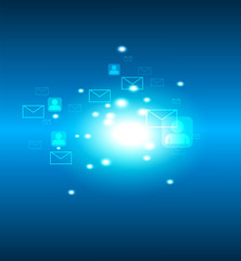 sms, hi tech, flash luci, chat, utenti