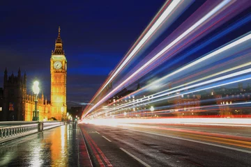 Foto op Canvas Big Ben London at night © ryanking999