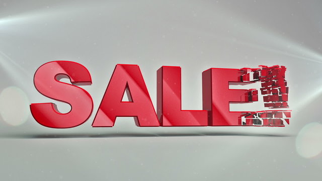 Sale word concept, for shopping, sales, advertising