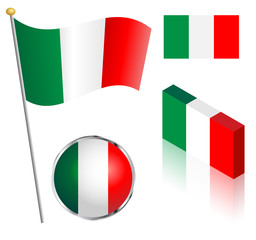 Italian Flag Set
