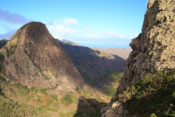 Fototapeta na wymiar landscape of the island of La Gomera