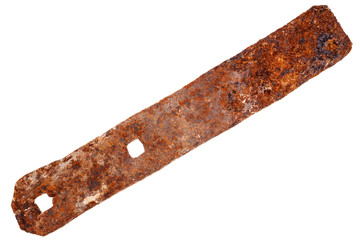 Rusty metal plate