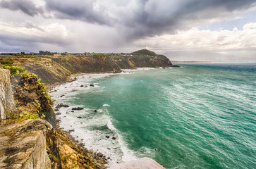 Mediterranean Beach in Milazzo, Sicily