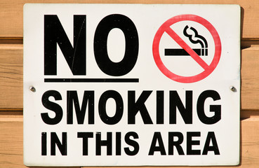 Fototapeta premium No Smoking