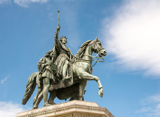 Fototapeta na wymiar Monument of King Ludwig I