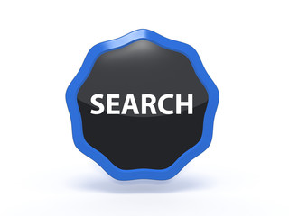 search star icon on white background