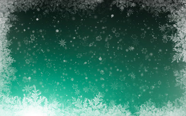 Obraz na płótnie Canvas Winter background
