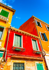 Beautiful very old house at Venice Italy