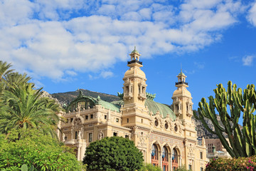 Fototapeta na wymiar Grand Casino in Monte Carlo, Monaco
