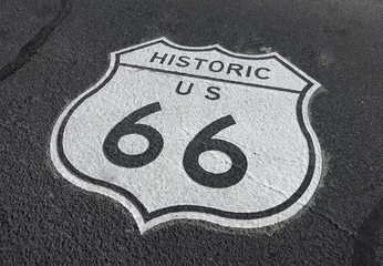 Papier Peint photo Lavable Route 66 Route 66