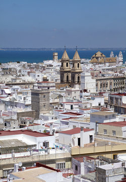 Cadiz, view from torre Tavira