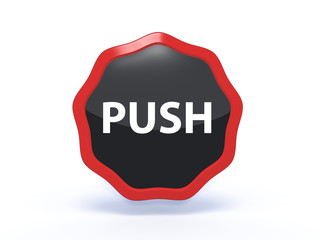 push star icon on white background
