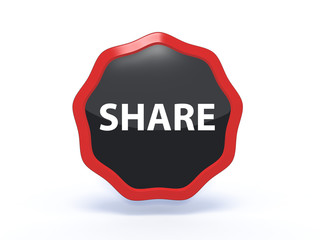 share star icon on white background