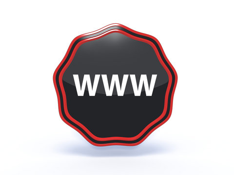 www star icon on white background