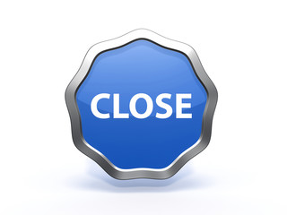 close star icon on white background