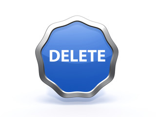 delete star icon on white background