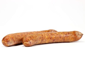 Mettenden isoliert auf weißem Hintergrund