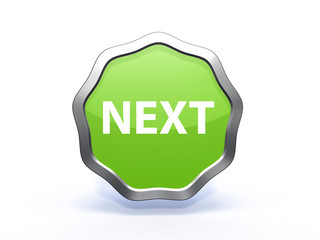 next star icon on white background