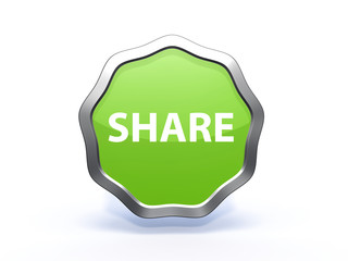 share star icon on white background