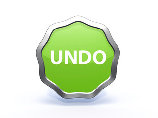 undo star icon on white background
