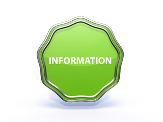 information star icon on white background