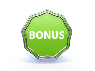 bonus star icon on white background