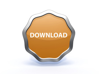 download star icon on white background