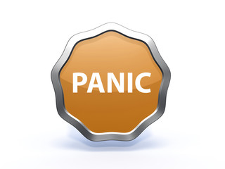 panic star icon on white background