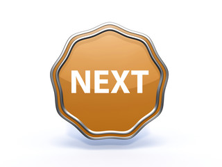 next star icon on white background